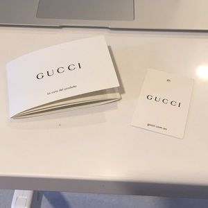Gucci princetown slipper authenticity card